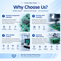 Service clé en main pour la fabrication et l'assemblage de cartes de circuits imprimés (PCB) personnalisées, y compris prototypes, avec services EMS, PCBA, fichiers BOM, fichiers Gerber, OEM, SMT, DIP.