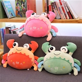 <span class=keywords><strong>Cangrejo</strong></span> de <span class=keywords><strong>coco</strong></span> de tres colores personalizado al por mayor peluche muñeca <span class=keywords><strong>cangrejo</strong></span> peluche juguete - Product Image 6