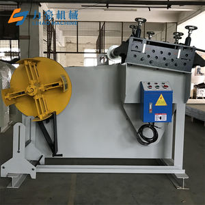 공장 판매 가격 판금 CE 인증 고효율 20 M/min 공급 속도 500mm 너비에 대한 <span class=keywords><strong>Uncoiler</strong></span> 스트레이트너 기계 - Product Image 2