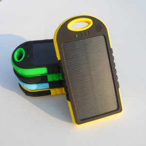 Unionpromo Personnalisé Portable 5000mAh Banque D'énergie Solaire Source D'alimentation - Product Image 4
