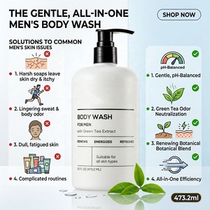 <span class=keywords><strong>Gel</strong></span> <span class=keywords><strong>douche</strong></span> liquide <span class=keywords><strong>de</strong></span> bain, produit nettoyant, à longue durée, parfum pour le corps des hommes, vente en gros, - Product Image 2