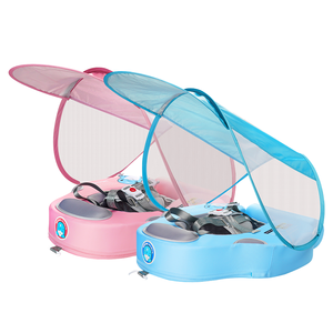 Non-<strong>Inflatable</strong> <strong>Infant</strong> &amp; Toddler Swimming Ring Child Waist <strong>Float</strong> For Seashore &amp; <strong>Pool</strong> Training Air Free Baby <strong>Float</strong> <strong>With</strong> Canopy - Product Image 1