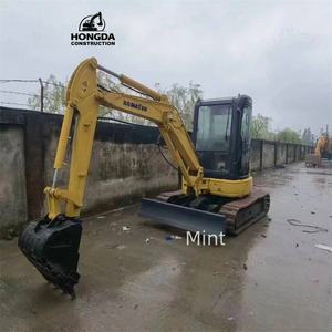 Miniexcavadora usada japonesa de 3 toneladas KOMATSU PC35 Excavadora Komatsu PC35 PC35MR usada con EPA CE Buenas condiciones Trabajo bajo - Product Image 3