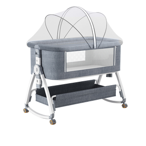 Fabbrica in lega di alluminio culla portatile multifunzionale letto <span class=keywords><strong>neonato</strong></span> pieghevole rimovibile BB camera da letto all'aperto ospedale - Product Image 1