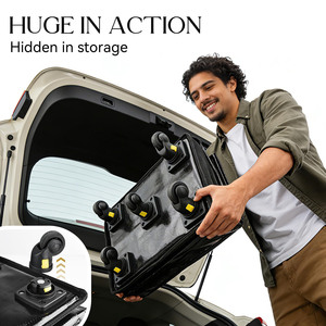 Modern Moon Chair Big Capacity Outdoor Furniture Garden Beach Shopping Trolley Folding <b>Cart</b> Wonder Wagon Sturdy Steel - Product Image 3