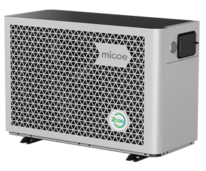 Bomba de calor MICOE R290 de alta eficiencia para piscinas, potencia de calefacción de 8kW a 27kW, COP hasta 16,6, ideal para piscinas residenciales y comerciales - Product Image 2