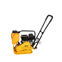 Compacteur à plaques C60T 60 kg 10 kN à moteur essence/diesel, haute puissance, pour usage domestique