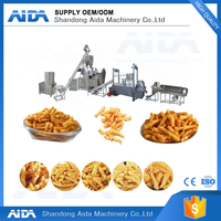 Nouvelle machine extrudeuse à haute efficacité et respectueuse de l'environnement pour la fabrication de corn curls, Cheetos, Kurkure, Crunchi à usage commercial
