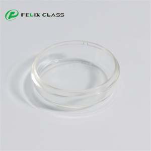 Lentilles LED automobiles en borosilicate personnalisables, résistantes à la chaleur, couvre-lampes de voiture en verre, différentes tailles/formes, 2700K blanc chaud doux - Product Image 4