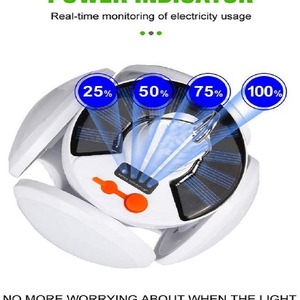 Solar Powered Soccer Ball Light Led Outdoor Waterproof Camping Night Market Stall Emergency Lighting Planet Model Al - Product Image 5
