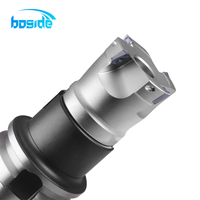 Tête de fraiseuse à face R390 indexable avec plaquette en carbure 11T308, fraise à coque CNC 4 dents, outil de fraisage en alliage dur OEM