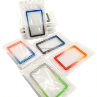 Protège-cartes de crédit en TPU à paillettes multicolores, 35pt, sans fermeture, antichoc