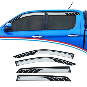 4x4 bán buôn mưa lá chắn Sun Visor cửa sổ làm lệch txr tự động bên ngoài Phụ kiện cho jac T9 Hunter 2022- - Product Image 3