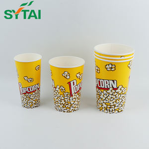 دلو ورقي مخصص للتعبئة والتغليف قابل للتحلل الحيوي لتعبئة الدجاج المقلي والفشار بالجملة - Product Image 3