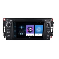 Radio para Auto Jiawell de 7 Pulgadas con Pantalla IPS de 4 Núcleos, Reproductor de DVD, WIFI, GPS, Android 2 Din, Estéreo para Jeep Cherokee 2002-2007