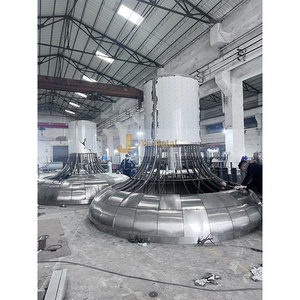 Li55 arte de alta calidad Escultura Moderna de Metal de acero inoxidable al aire libre para el Medio Ambiente/Decoración de arte del Hotel - Product Image 4