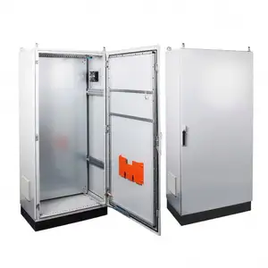 Custom IP66 Steel Enclosures Electrical Cabinet Box Metal Control Cabinet Waterproof Floor Standing Distribution Cabinet Outdoor