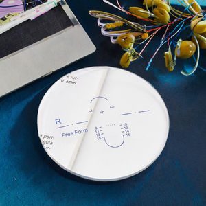 1.61 プログレッシブ多焦点フリーフォーム処方レンズ樹脂クリア HMC コーティング近視老眼鏡グリーンツーピース - Product Image 4