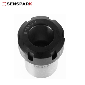 SENSPARK Teleskopische Federstange mit Gewindebohrung, Poröses Bohrfutter, Elastischer ER16/20 Schwimmkörper für Drehmaschinen - Product Image 3