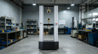 Machine d'essai de traction universelle électro-servo 50KN/100KN, UTM pour essais de traction et de compression des métaux, du caoutchouc, du plastique et des tissus