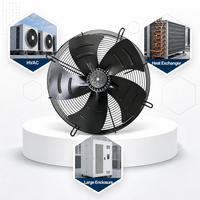 Ventilateur axial à rotor externe de grande taille 700 mm 380/400 V 2500 W 12935 CFM pour échangeur de chaleur, prise en charge OEM et ODM