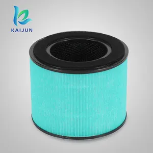 H13 filter pengganti hepa asli silinder ditingkatkan kustom filter hepa pemurni udara untuk partu bs-08