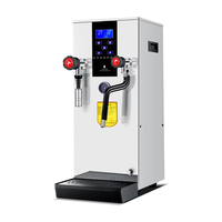 Mousseur à lait électrique automatique professionnel en acier inoxydable pour café et thé, idéal pour les cafés et salons de thé