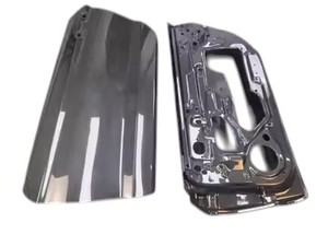 Porte de voiture en fibre de carbone sèche simple de style OEM avec panneaux, état neuf pour <span class=keywords><strong>Ford</strong></span> <span class=keywords><strong>Mustang</strong></span> 2018-2023 - Product Image 2