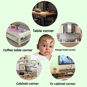 Produits <span class=keywords><strong>de</strong></span> sécurité pour enfants : Protections d'angle <span class=keywords><strong>de</strong></span> <span class=keywords><strong>table</strong></span> transparentes et épaissies, anti-collision, pour tables basses et surfaces en verre - Product Image 5