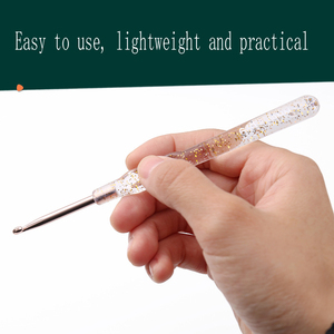 Juego <span class=keywords><strong>de</strong></span> 7 Agujas <span class=keywords><strong>de</strong></span> Ganchillo con Mangos Ergonómicos <span class=keywords><strong>de</strong></span> Plástico <span class=keywords><strong>de</strong></span> 2.0mm-5.0mm, Ideal <span class=keywords><strong>para</strong></span> Tejer Mantas, Muñecas, <span class=keywords><strong>Gorros</strong></span> y Bufandas - Product Image 3