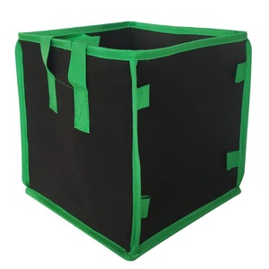 DaringFish - Bolsas <span class=keywords><strong>de</strong></span> Cultivo Plegables <span class=keywords><strong>de</strong></span> Fibra Vegetal para Interiores y Exteriores, Estilo Rústico, 2600 ml, con Asas - Product Image 4