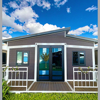 Conteneur Maison 2 Chambre Conteneur Extensible Portable Préfabriqué Pop up Modulaire Granny Flats Villa Australien Prêt à Expédier Vivre