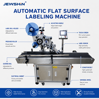 Machine d'étiquetage automatique industrielle à grande vitesse pour surfaces planes, applicateur d'autocollants pour boîtes, sachets, cartes