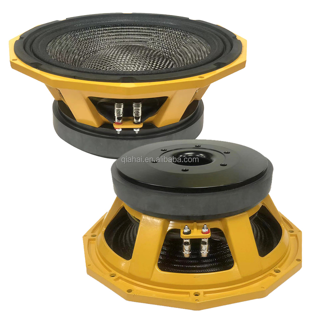 12100-018 Low Price 12 Inch Subwoofer 600W RMS 4 Inch Voice Coil 220mm Ferrite Magnet Carbon Fiber Cone 97dB Sensitivity Speaker