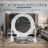 Kabel Pengisi Daya Shaver Merek OEM Panjang 3 Meter Model H-7112675 Tembaga Murni Selubung PVC Pelindung Lainnya Standar Kualitas Tinggi USB