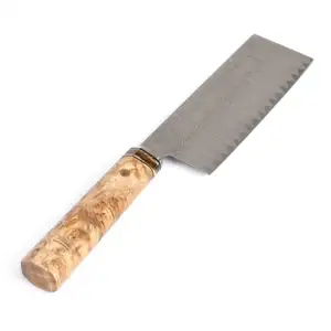 VG-10 Profesional Pisau Nakiri Baja Damaskus Gaya Jepang 6.5 "Pisau Usuba Pisau Cuchillos De Cocina Chef Deluxe