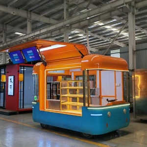 <span class=keywords><strong>Remolque</strong></span> de Comida Móvil de Acero Inoxidable, Carrito de Helados, Café y Hamburguesas, Cocina Totalmente Equipada - Product Image 4