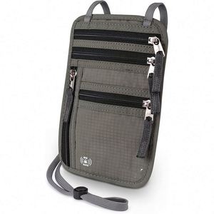กระเป๋าใส่พาสปอร์ตครอบครัวแบบกันน้ำ พร้อมช่องเก็บของส่วนตัว ป้องกัน RFID  ตัวอย่างสินค้าฟรี - Product Image 4