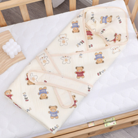 Produits en gros toalhas de banho couvertures d'emmaillotage pour bébés pour nouveau-nés