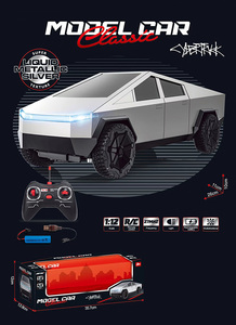 Ept 1:24 cybertruck Pickup hợp kim Xe mô hình diecasts kim loại đồ chơi off-road xe mô hình xe mô phỏng âm thanh và ánh sáng trẻ em Quà tặng - Product Image 4