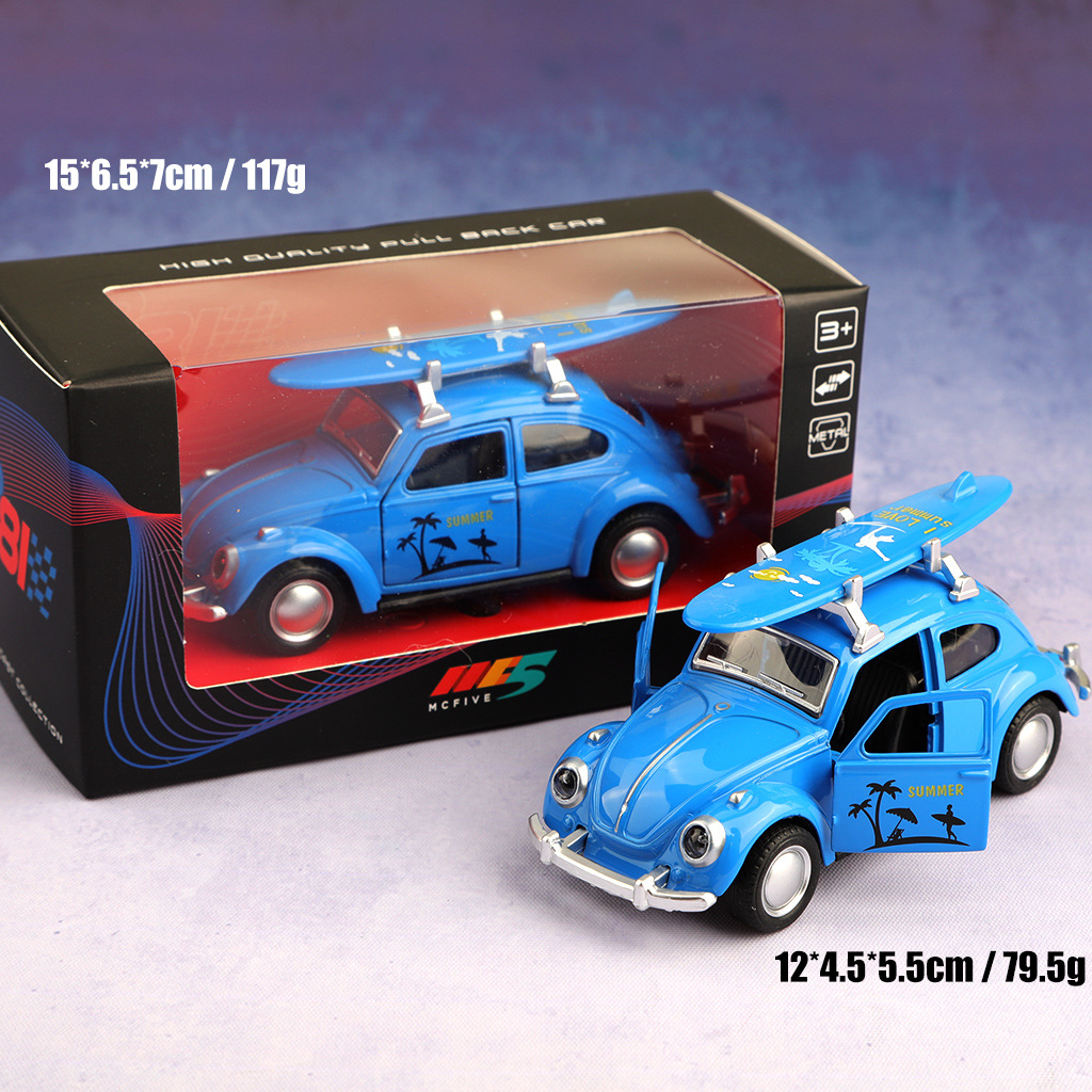 [Window Box] Skateboard per auto d'epoca blu