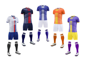 Tenue d'uniforme de football double face personnalisée Maillot d'uniforme d'équipe de football d'entraînement de compétition d'unité d'entreprise - Product Image 6