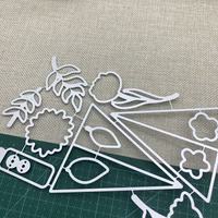 Matrice de découpe en métal pour albums photo DIY, boîtes cadeaux, cartes en papier, cartes de vœux et scrapbooking