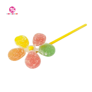 Nuevo producto Colorful Windmill Fudge Spinning Lollipop Boxed High value Cartoon Cute Fruit Flavored Gummy Candy - Product Image 2