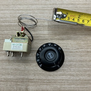 Termostato Capilar WYA com Parafuso, Controle de Temperatura para Aquecedor de Água de 0 a 320 Graus com Terminais de 3 Pinos para Caldeira - Product Image 4