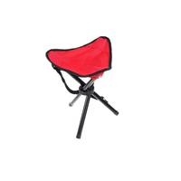 2025 ventes directes d'usine chaise Triangle pliante extérieure Portable rétractable Ultra-léger pêche tabouret à trois pattes