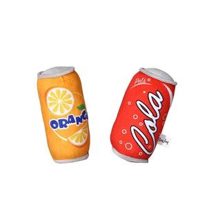 Petbuck Venta al por mayor Nuevo diseño Soda Can Series Peluche Squeaky Dog Toys Plush Pet Squeak Toys para perros - Product Image 4