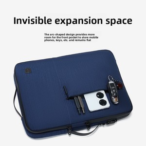CROSSGEAR 14 <strong>15.6</strong> Inch Laptop <strong>case</strong> for for Macbook M4 M3 M2 M1Laptop Bag <strong>Notebook</strong> Bagwith Multiple Pockets and Luggage Strap - Product Image 5