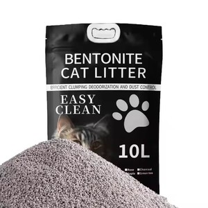 Bán buôn bán hàng cao chất lượng cao Arena Para gatos BSCI nhà máy bụi miễn phí số lượng lớn theo dõi thấp Bentonite mèo xả rác - Product Image 1