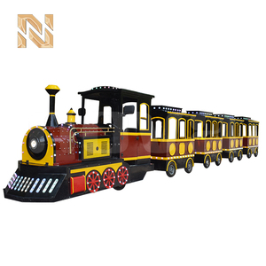 Tren Turístico Eléctrico para Niños a Precio Económico, con Capacidad para 16-24 Personas, Certificación CE, Atracciones para Parques de Diversiones de Fábrica - Product Image 5